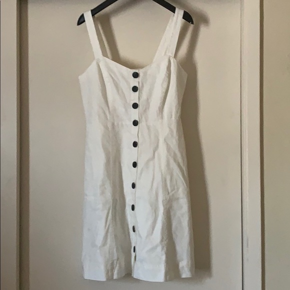 Madewell Button-Front Tank Dress - Picture 5 of 8